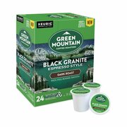 Green Mountain Coffee Black Granite Espresso Style K-Cups, PK24, 24PK 5000366650
